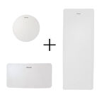 Rebuwo Hot Yoga Seti – 3’lü Kaymaz Yoga Matı, Meditasyon Pedi ve El Matı Seti | 5 mm Kalınlık, Yıkanabilir ve Konforlu Tasarım